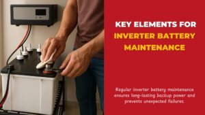 Inverter Battery || Inverter battery maintenance || Essentials for inverter battery || Life of inverter battery