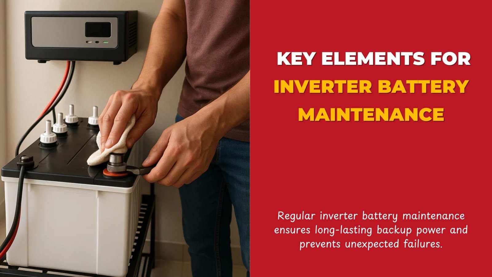Inverter Battery || Inverter battery maintenance || Essentials for inverter battery || Life of inverter battery