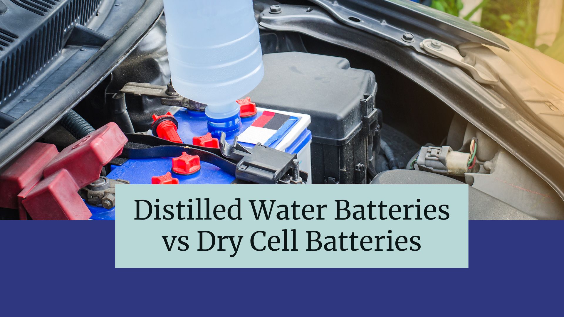 Distilled Water Batteries vs Dry Cell Batteries | Vaibhav Enterprises | Battery dealer in Udaipur