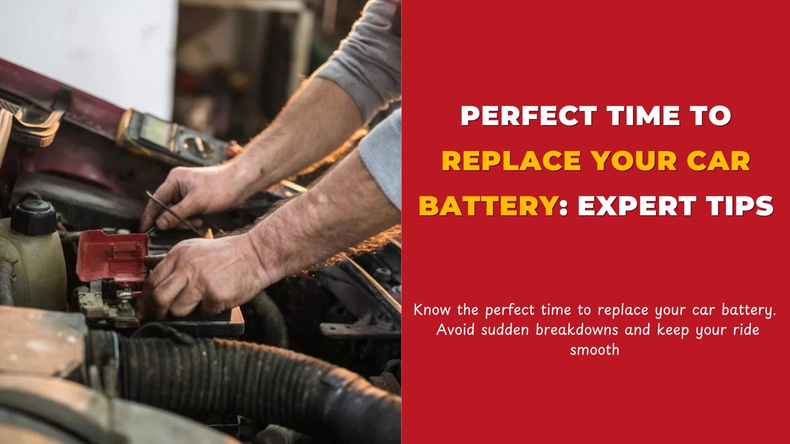 Perfect Time To Replace Your Car Battery || replace your car battery || Signs of a Weak Battery