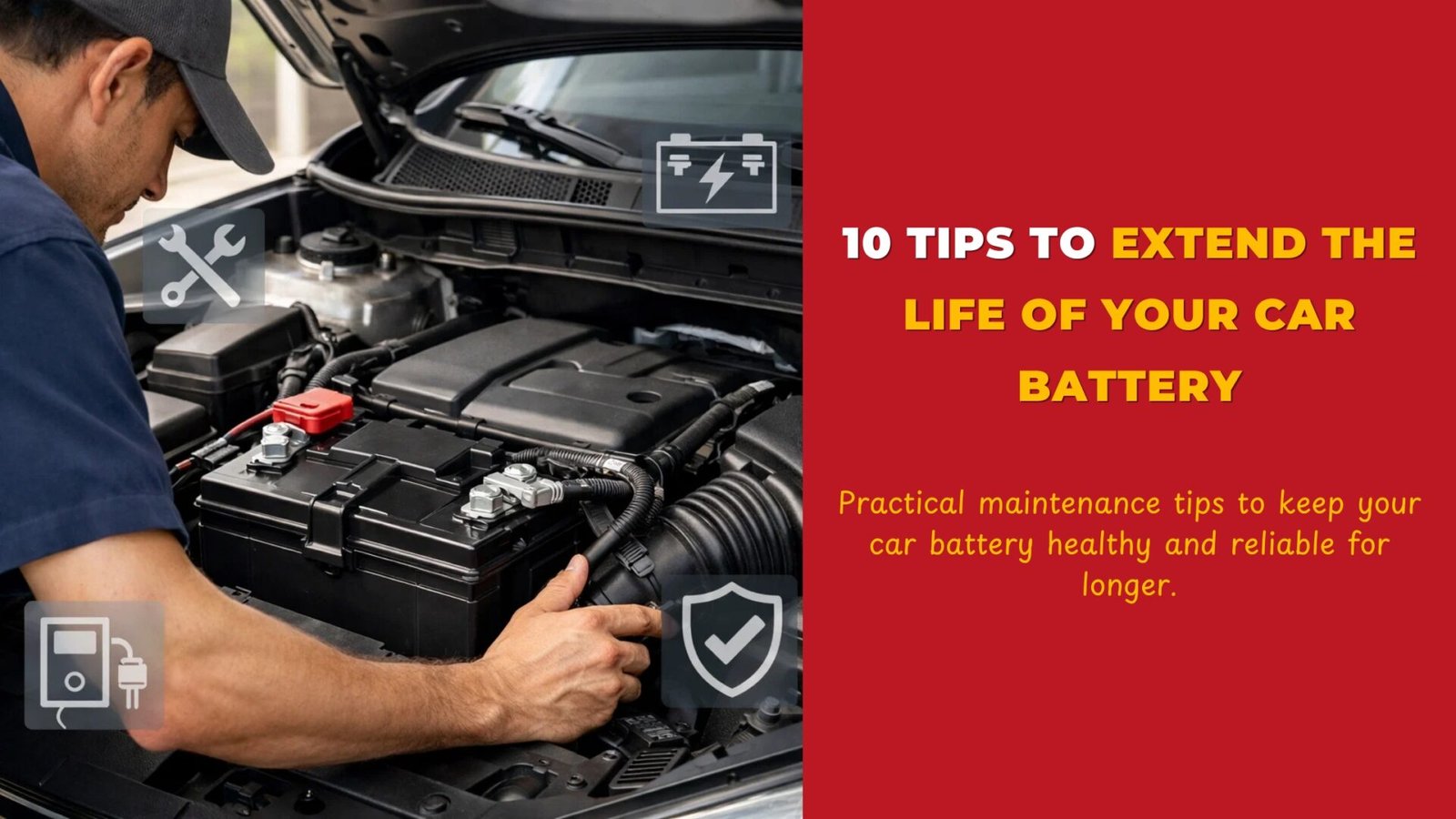 Extend the Life of Your Car Battery || Car battery || battery's lifespan