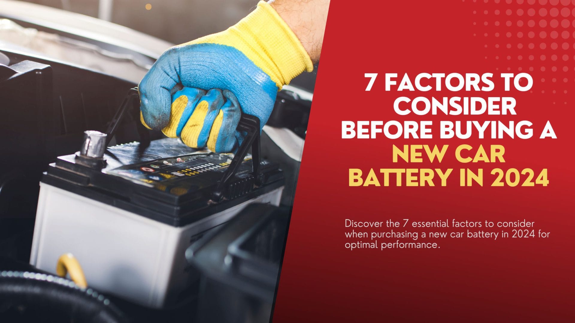 Buying a New Car Battery in 2024