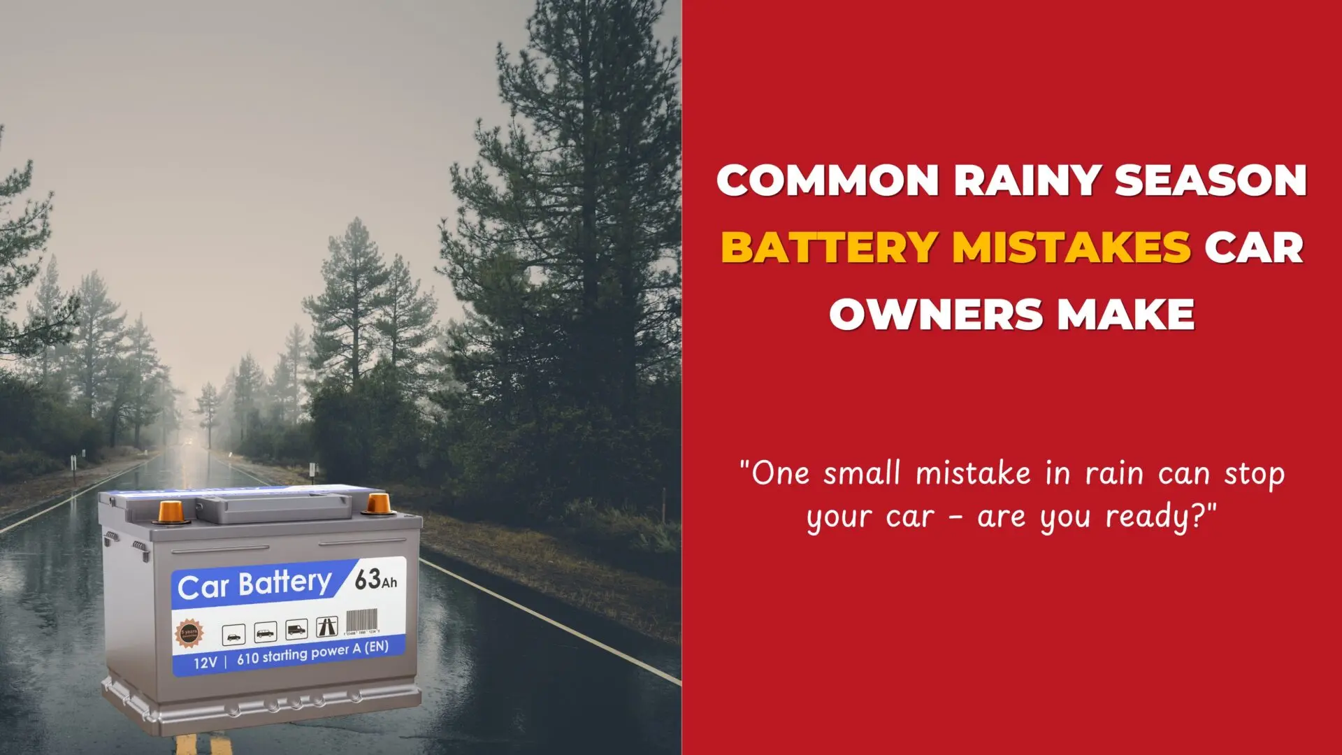 Common Rainy Season Battery Mistakes || Vaibahv Enterprises