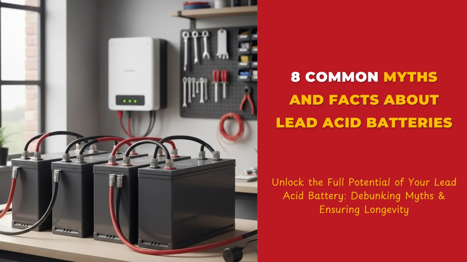 Lead Acid Batteries || lead acid battery maintenance || lead acid battery care tips