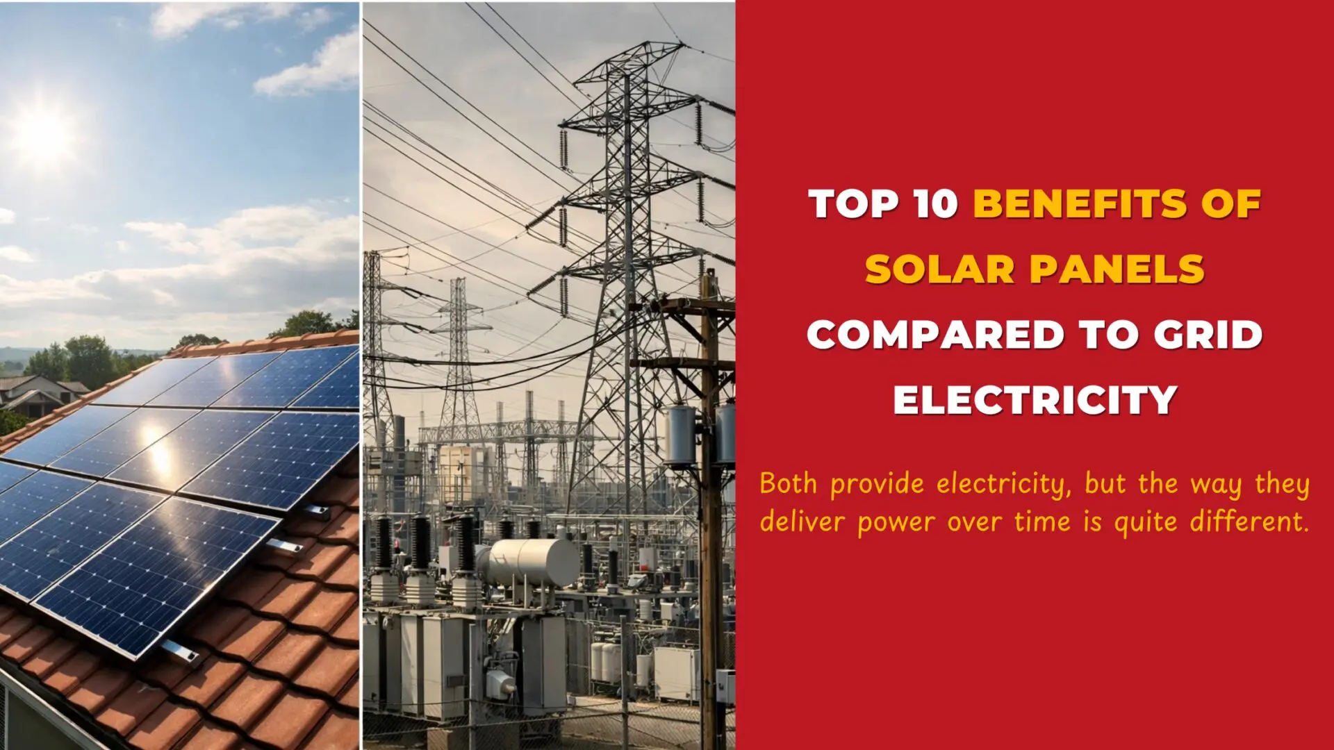 benefits of solar panels || solar energy benefits || solar power systems || solar panels vs grid electricity || grid electricity limitations